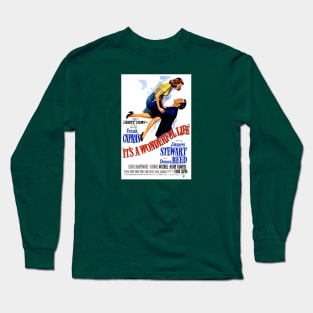 It's A Wonderful Life White Movie Poster Long Sleeve T-Shirt